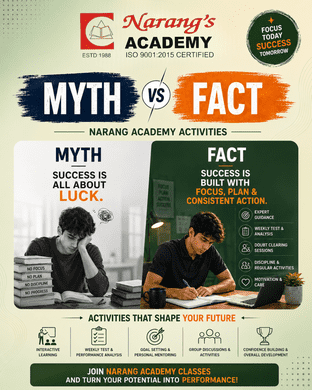 Myth vs Fact: Success is Built, Not Found! 🎯📚