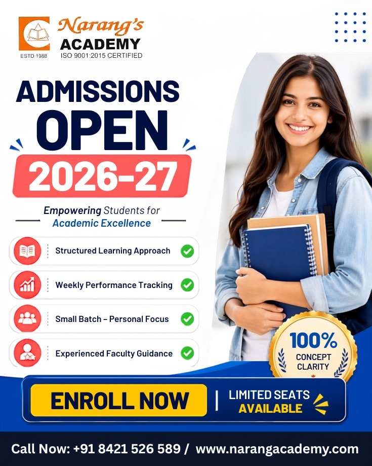 🎓 Admissions Open for Academic Year 2026–27! 📚